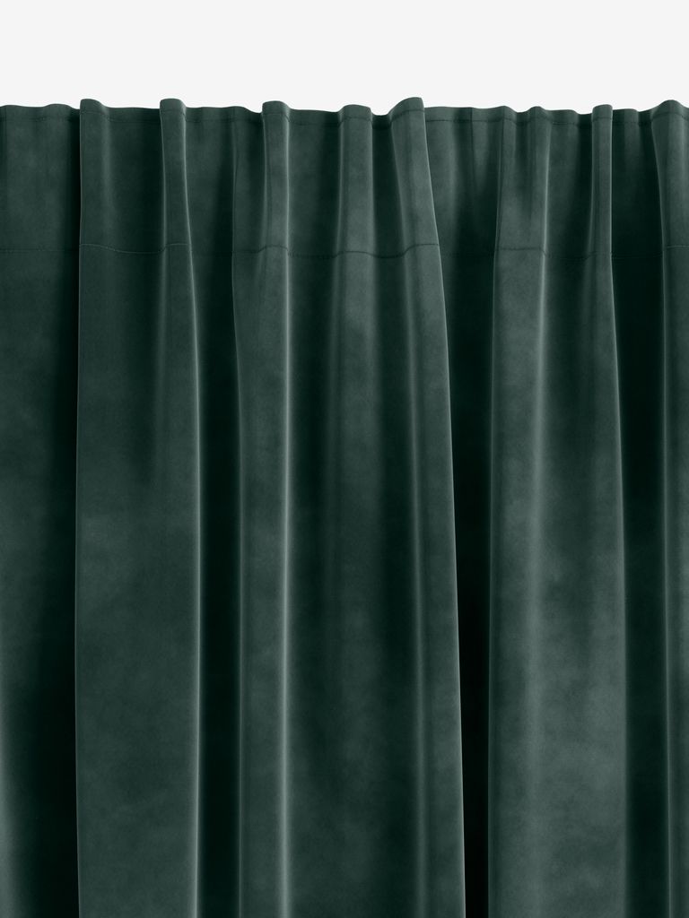 AUSTRA Aizkars AUSTRA 1x140x300cm samta zaļš