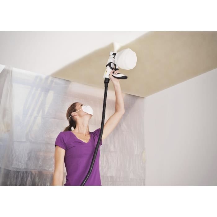 Pulverizador de pared WAGNER W450 de baja presión - 460 W - 230 ml/min - 1,3 l - Eléctrico