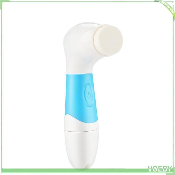 Spazzola elettrica per il viso - FAFEICY - 4 in 1 - Impermeabile - Senza fili (batteria AA) - 4 testine