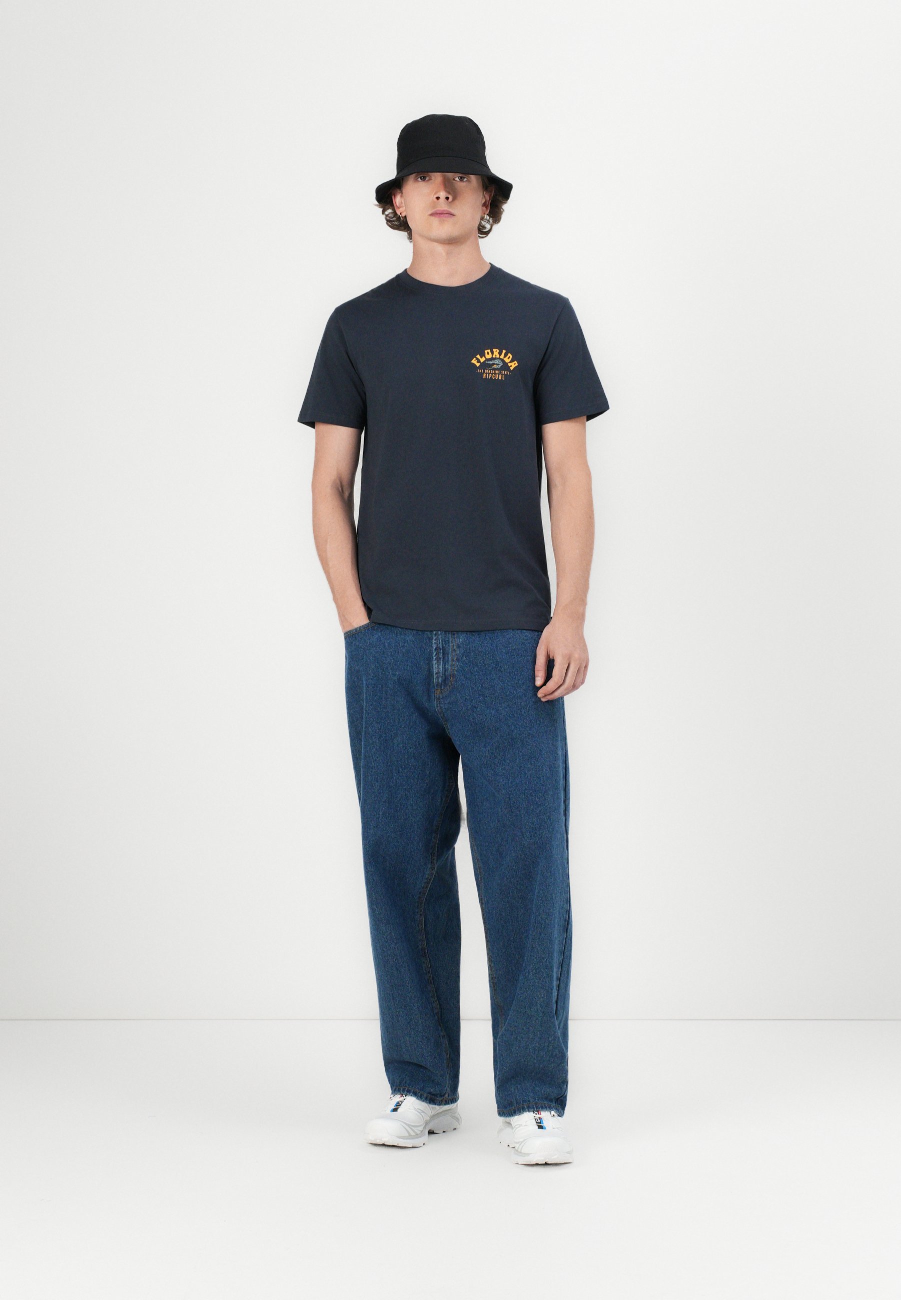 Rip Curl DESTI ANIMALS T-shirt, unisex - T-shirt met print - donkerblauw