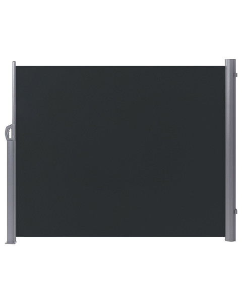Parawan ogrodowy rozsuwany 160x300 szary