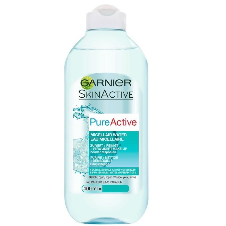 „Garnier Pure Active“ micelinis veido valymo rinkinys riebiai odai – 400 ml