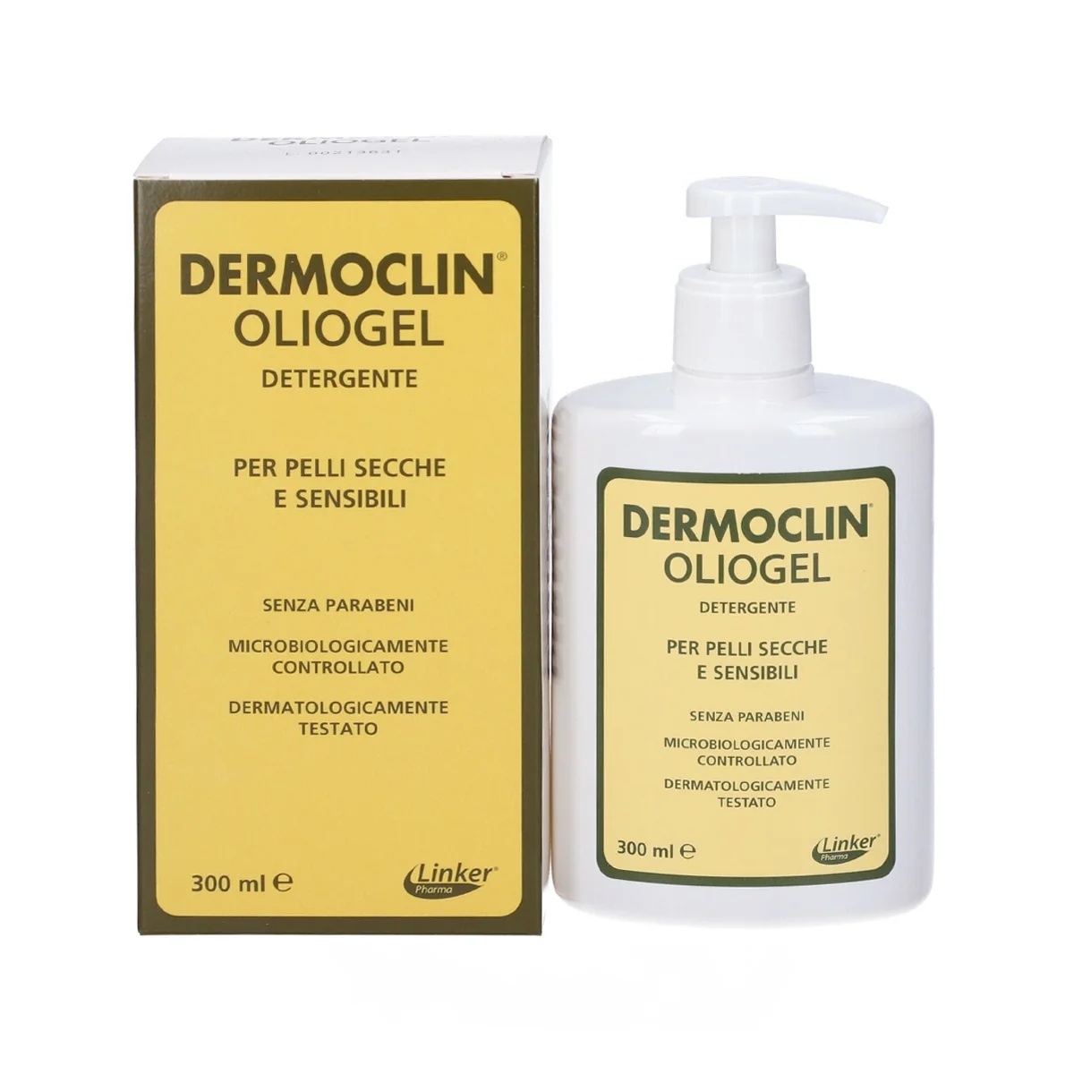 Dermoclin Oliogel Deterg Pss 300 ml