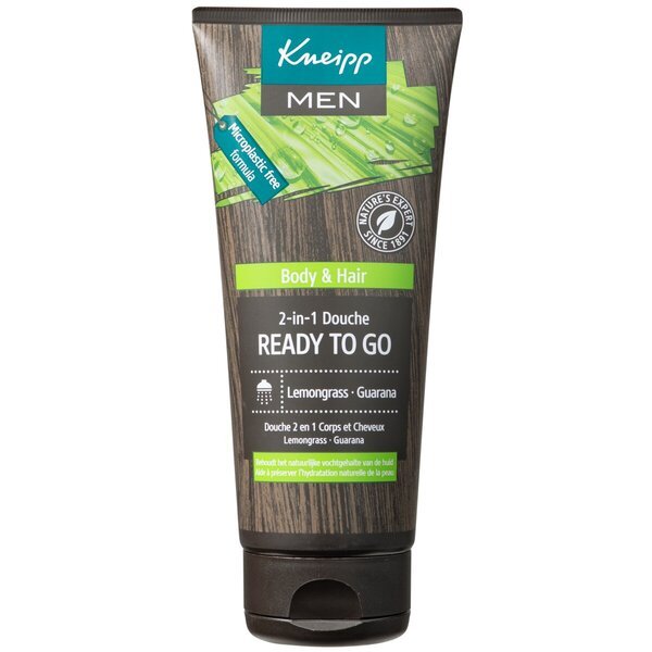 Kneipp Men Ready To Go 2-u-1 tuš za muškarce 200 ml - Normalna vlažnost