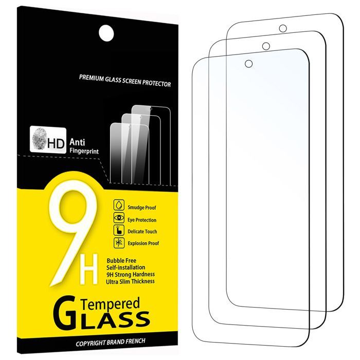 Lot de 3, Verre Trempé pour Samsung Galaxy A53 5G, Film Protection écran -sans Bulles d'air -Ultra Résistant