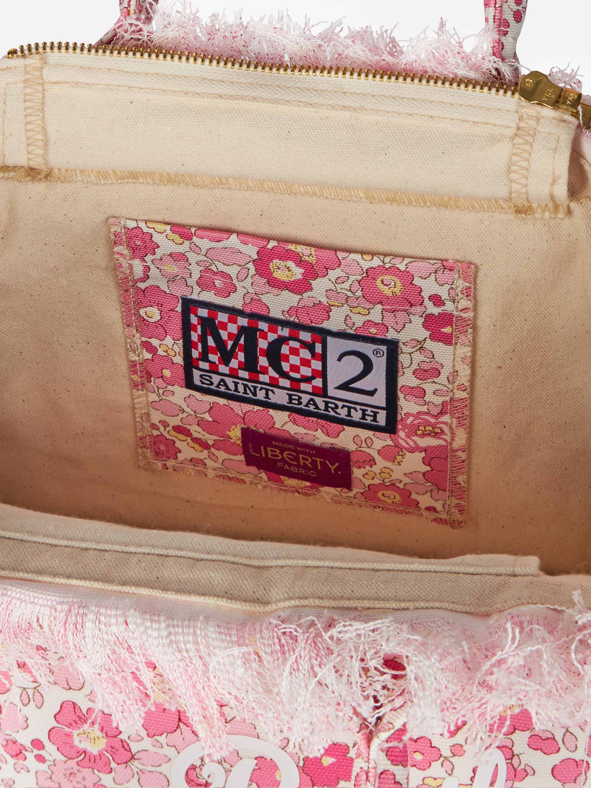 Bolsa Colette Liberty em lona de algodão, modelo Betsy | FEITA COM TECIDO