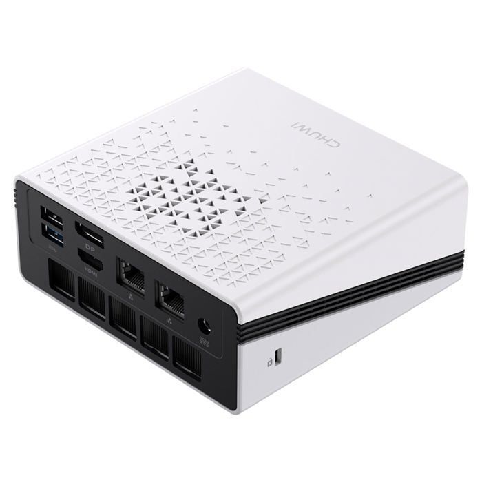 Mini-pc CHUWI UBox - Processor AMD Ryzen™ 5 6600H 16 GB RAM 512 GB SSD Windows 11 Pro - Wit