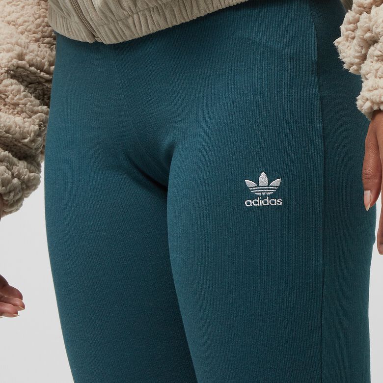Leggings acampanados de canalé básicos