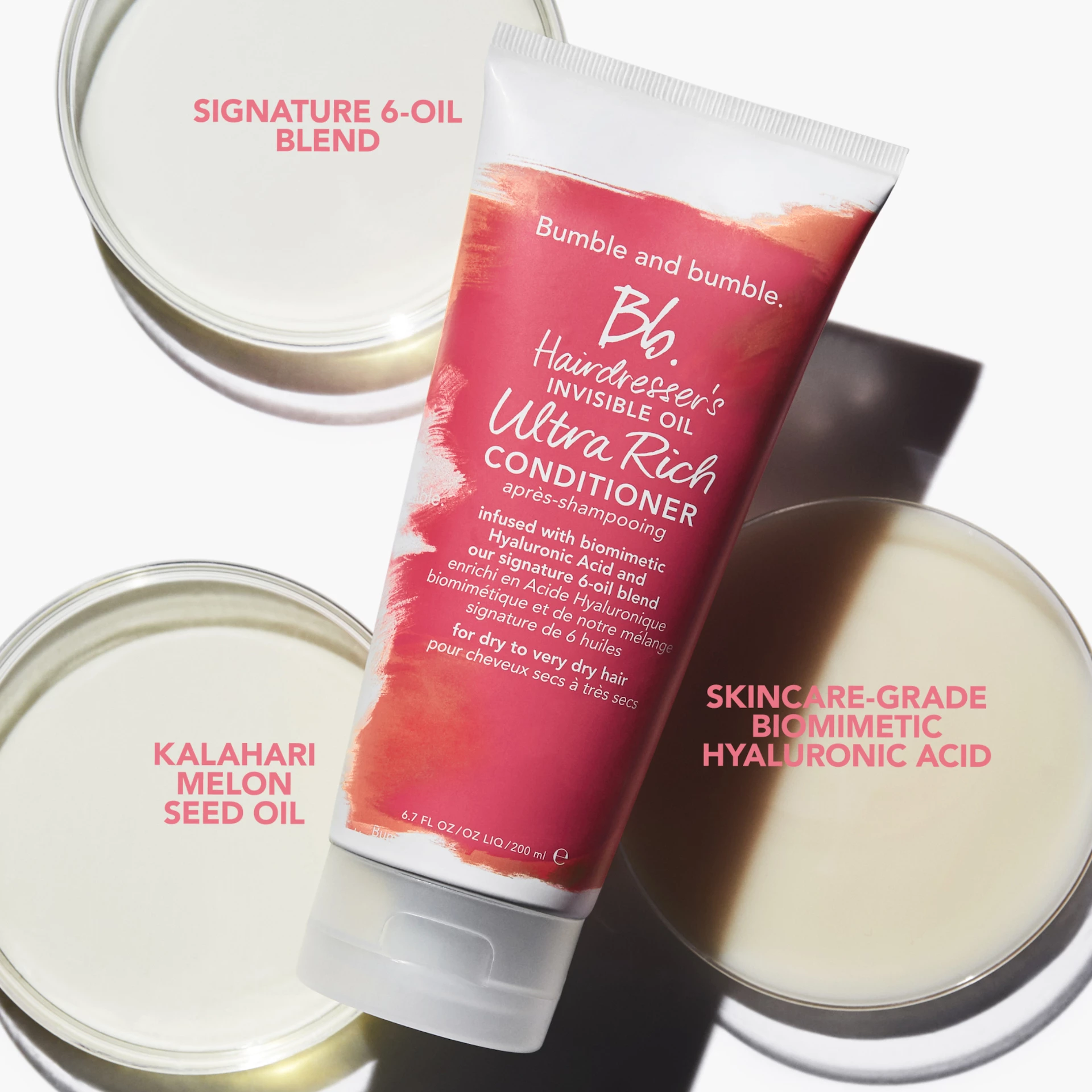 Balsam de păr ultra bogat cu ulei invizibil pentru coafor 200 ml - Bumble and bumble