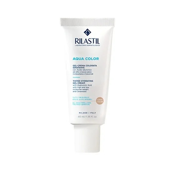 RILASTIL Rilastil Aqua Color niisutav geelkreem keskmise tooniga 40 ml