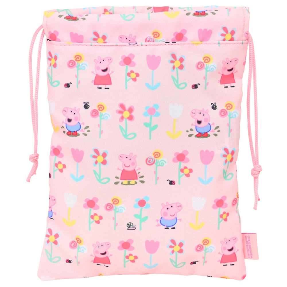  Sac à goûter Peppa Pig 25x20