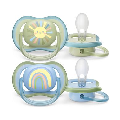 Philips Avent Chucha Ultra Air tutti 0-6M Boy 2 un 2 un
