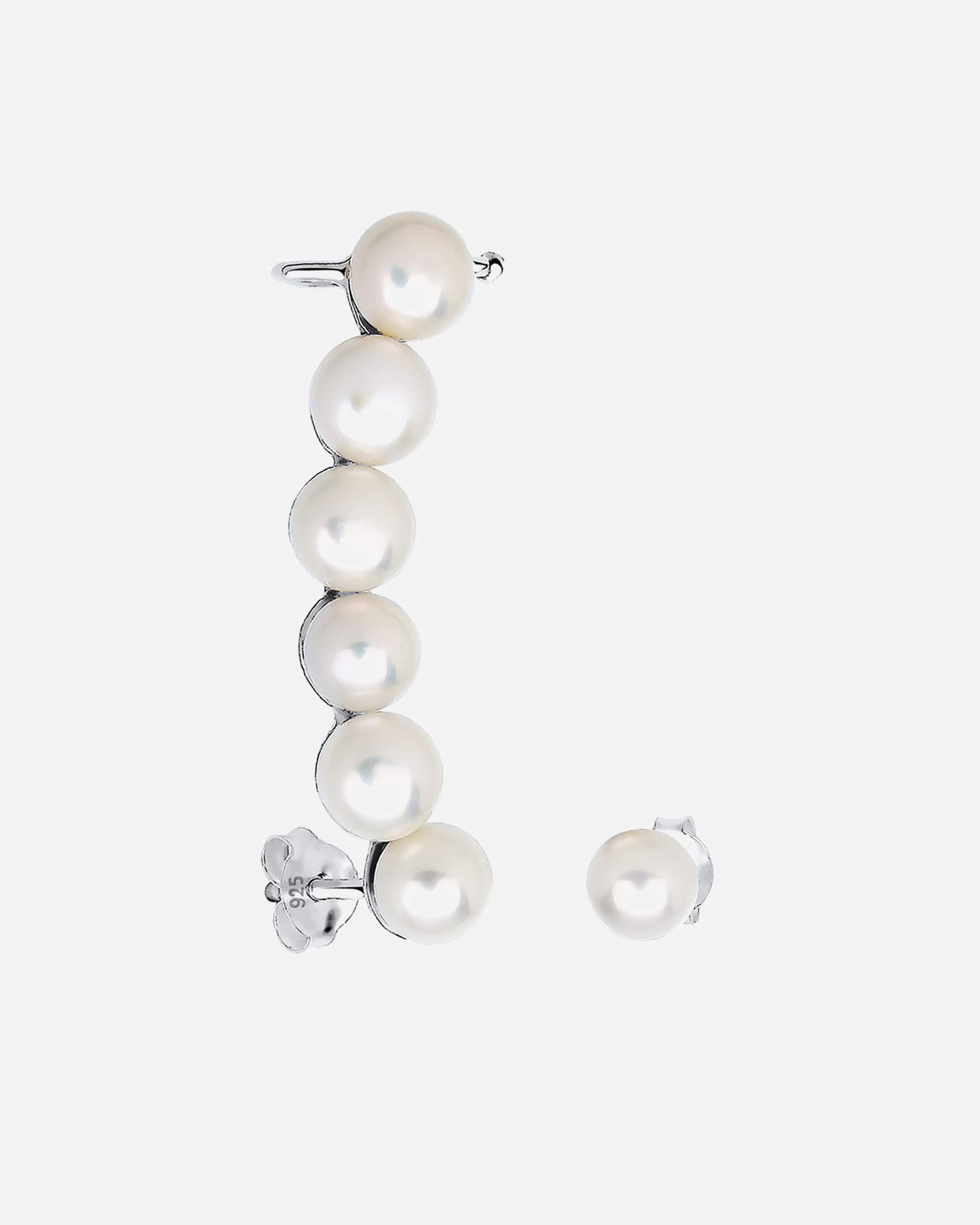 Elli avec Perles de Culture d'Eau Douce en argent