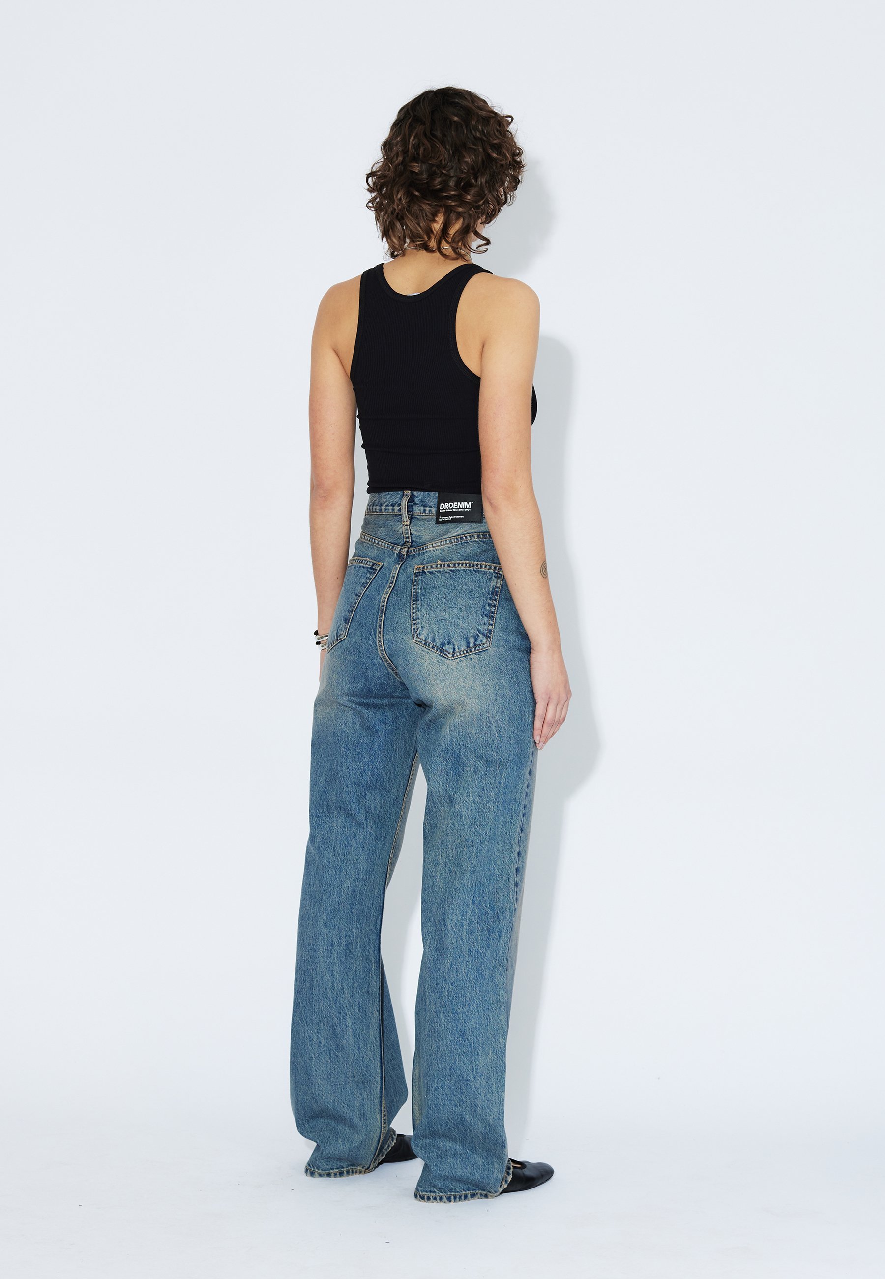 Dr.Denim ECHO - Jeans a gamba dritta - color pesca cielo