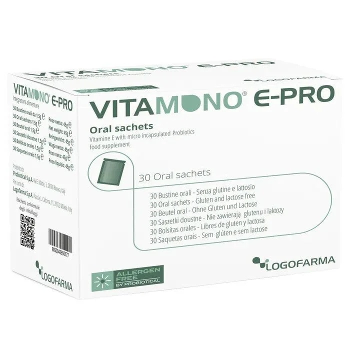 Vitamono E Pro 30 hydrolaat sachets