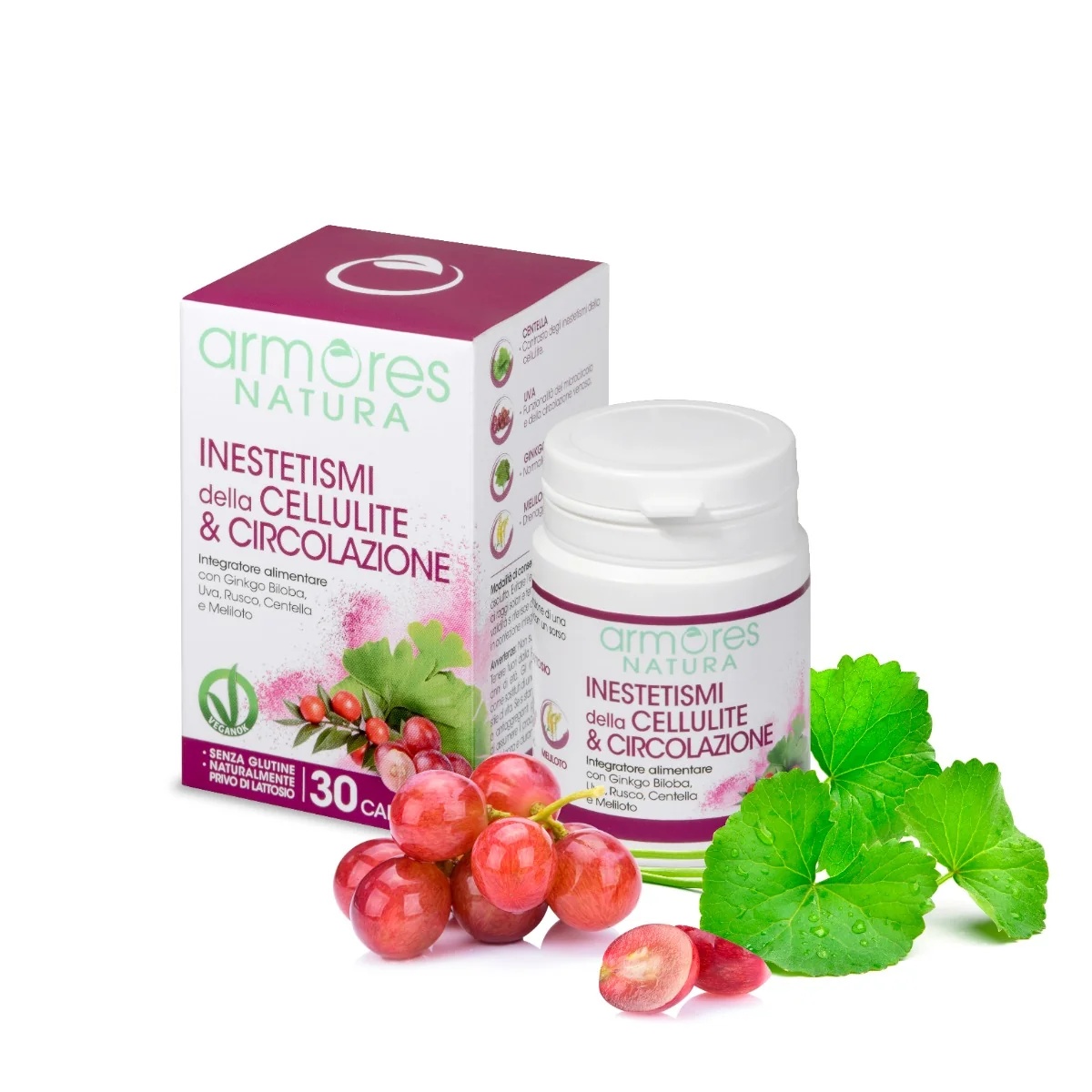 ARMORES Armores Natura Celulitis Imperfecciones 30 comprimidos