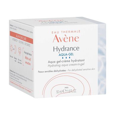 Avène Hydrance AQUA-GEL Ενυδατική κρέμα-σε-τζελ Aqua για αφυδατωμένο και ευαίσθητο δέρμα 50 ml