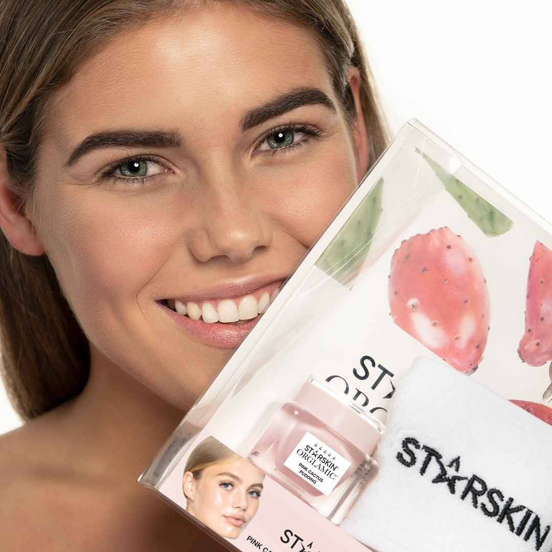 Coffret de soin du visage STARSKIN® Orglamic™ Cactus Rose – 1 pièce