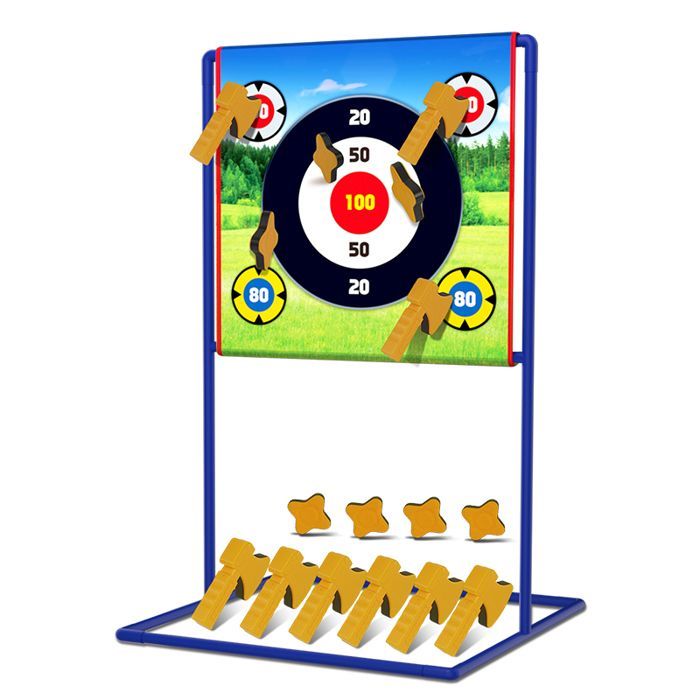 Vatos Jeu de lancer Jeu de flechettes intérieur extérieur pour Fête d'enfants Fête de famille 2 -3 Joueur Cadeau enfant 3+ans