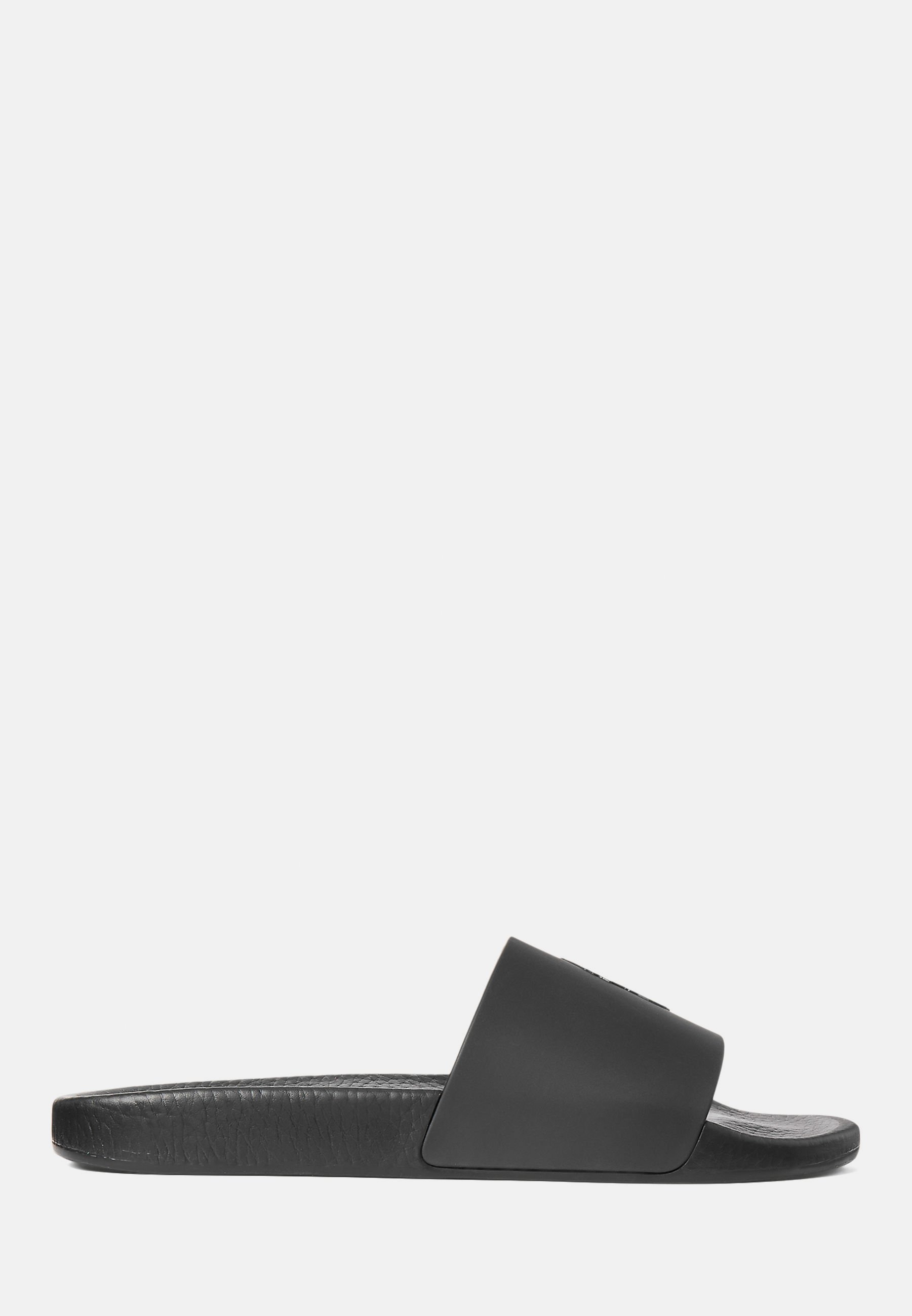 Polo Ralph Lauren SIGNATURE PONY SLIDE - Badesandaler - black
