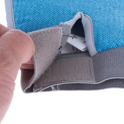 Guanto benessere a doppia faccia