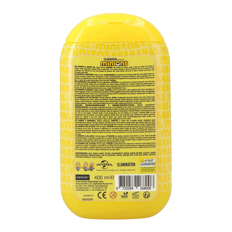 Shampoo og showergel 400 l Minions