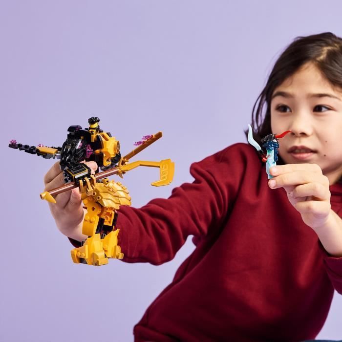 LEGO NINJAGO 71839 Arin's Spinjitzu Robot - Building Set for 7 Year Old Boys