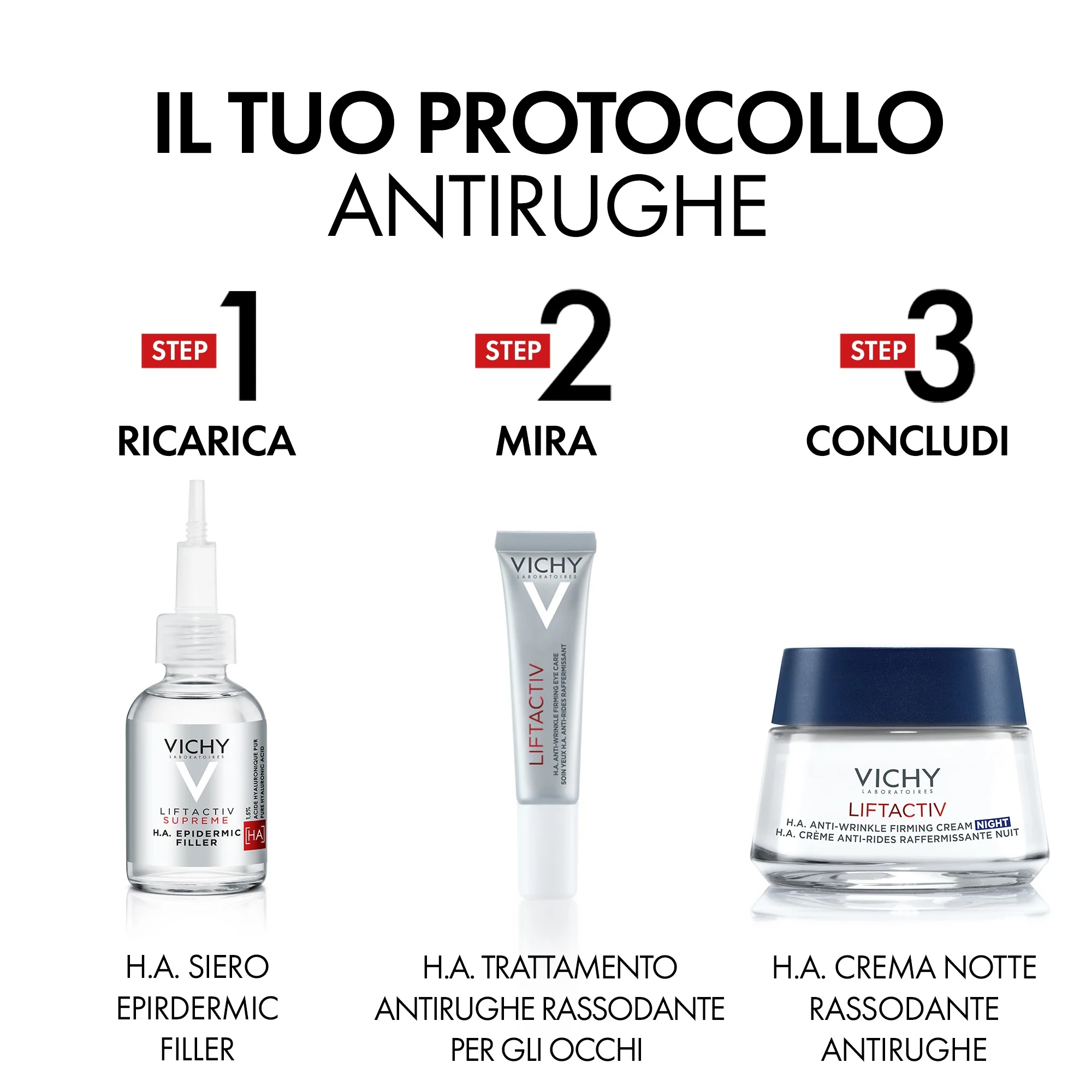 VICHY Liftactive Supreme Night 50 ml Anti-aging nachtcrème voor het gezicht