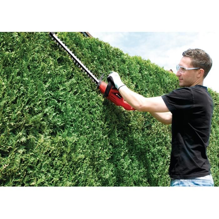 Einhell Taille-haies électrique GH-EH 4245 (420 W, Régime 1.600 trs/min, Longueur de coupe 45 cm, Ecartement des dents 16 mm)