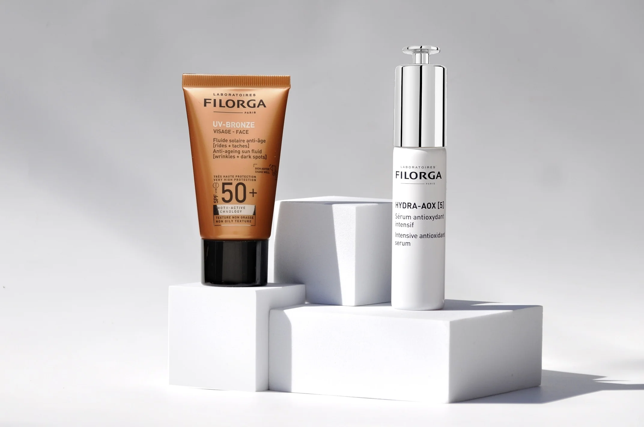 Suncare Cofanetto Hydra-AOX [5] + UV Bronze Face SPF50+ - Cofanetto Solare, Coffret Solare, Cofanetto Antirughe