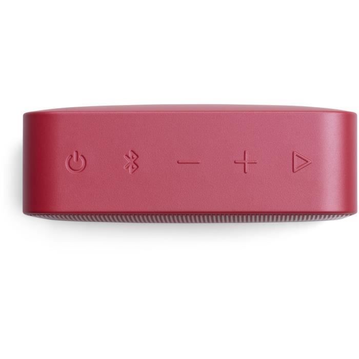 Altavoz portátil resistente al agua - JBL - Go Essential 2 - Rojo - IP67 - 5 horas de autonomía - Bluetooth 4.2
