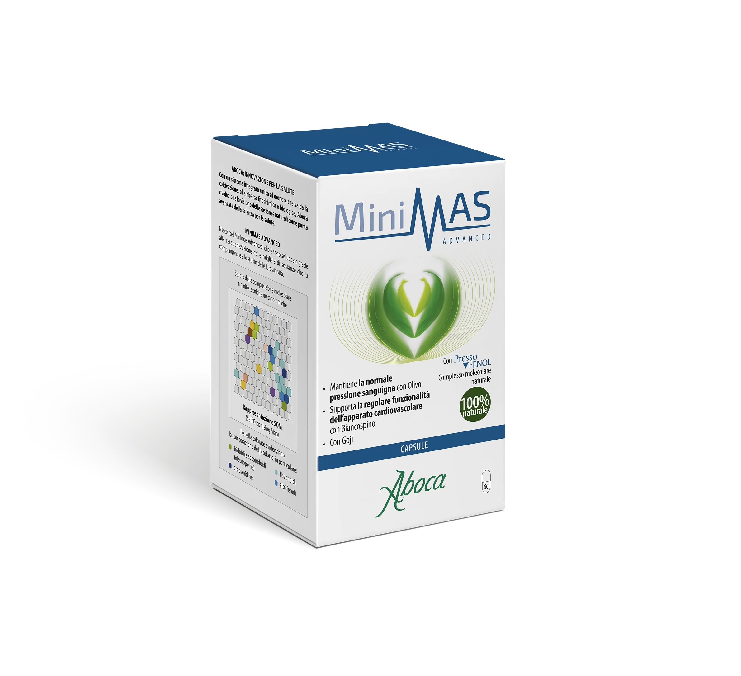 ABOCA Aboca Minimas Advanced 60 kapslit Toidulisand vereringe toetamiseks
