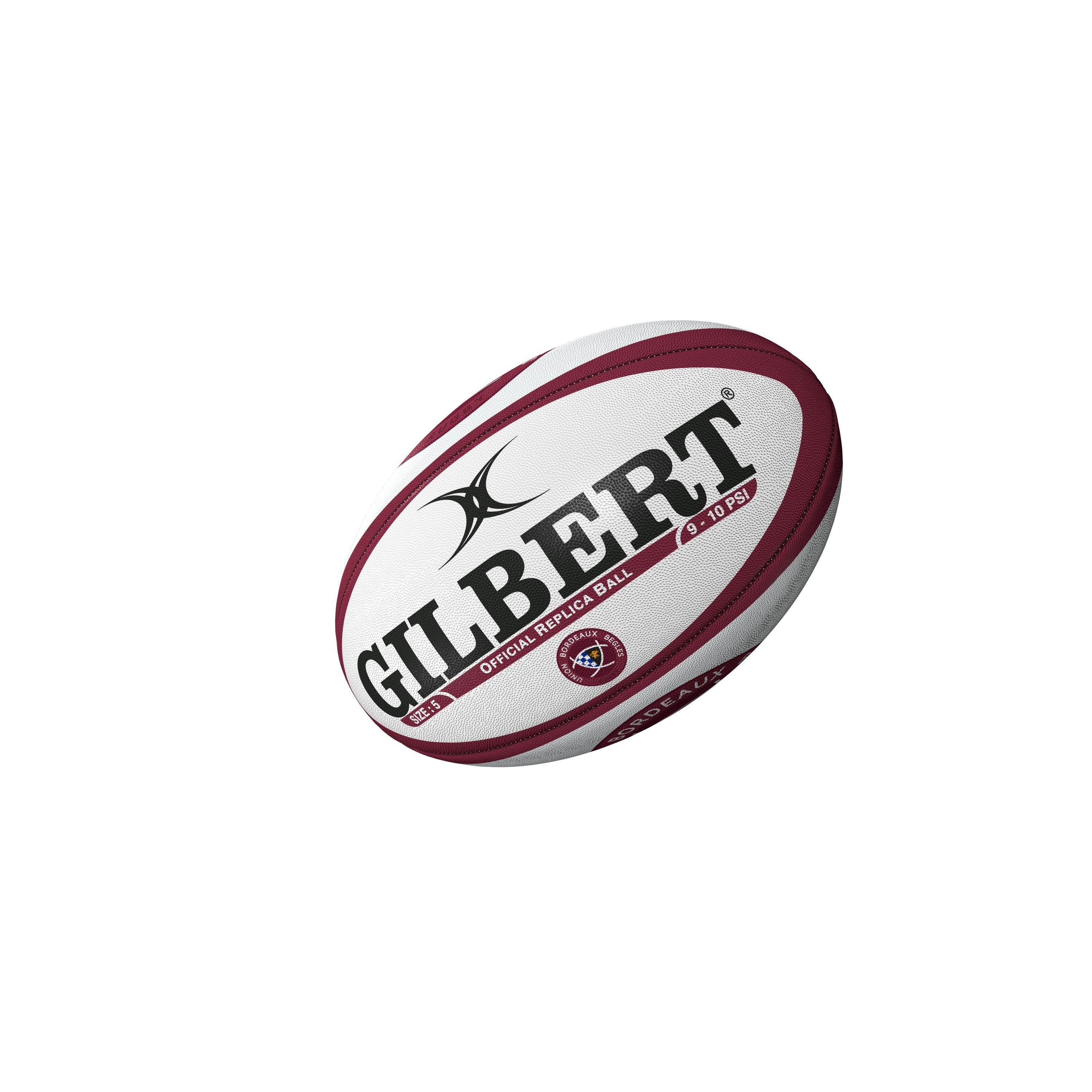 Rugbyboll - Bordeaux UBB - Replika - GILBERT - Storlek 5