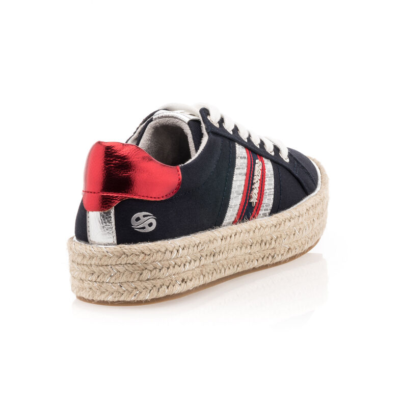 Coșuri / pantofi sport Femme Bleu