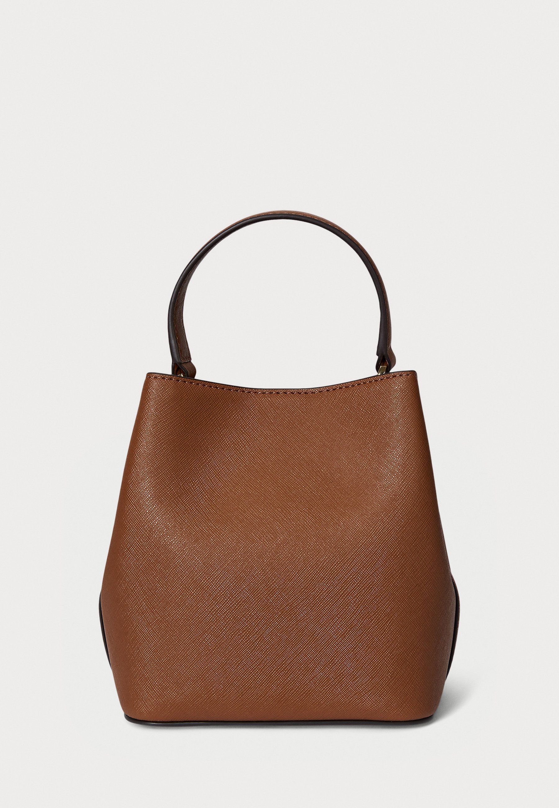 Borsa a secchiello piccola Reese con motivo a quadri incrociati di Lauren Ralph Lauren - Borsa a mano - lauren tan