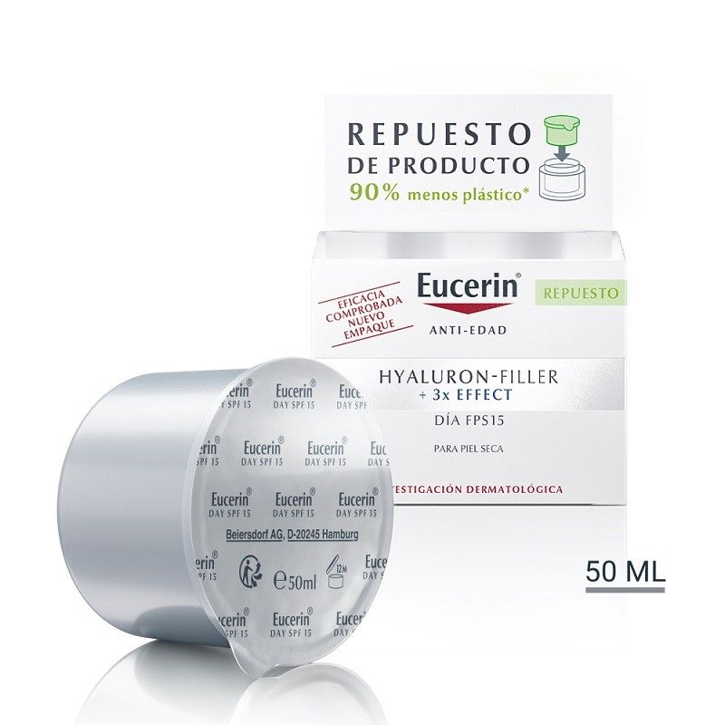 Dnevna krema Hyaluron Filler za suho kožo SPF 15 Proti gubam in staranju