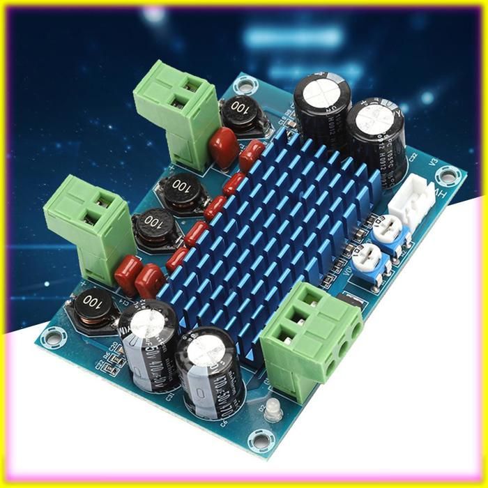 Placa amplificadora digital profesional Keenso de 120 W con materiales de alta calidad para sonido de proyectores.