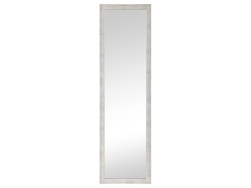 Lustro ścienne w ramie Larissa 36x126 cm srebrne