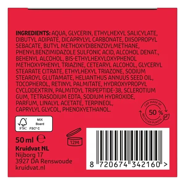 Kruidvat Lifting Pro dnevna krema s retinolom SPF30 50ml