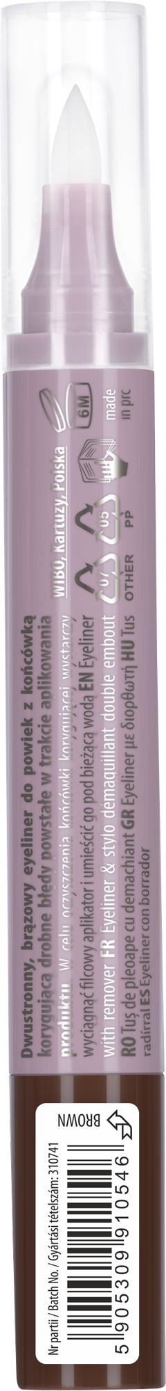 2-u-1 No Worries Eyeliner Eyeliner i olovke za oči