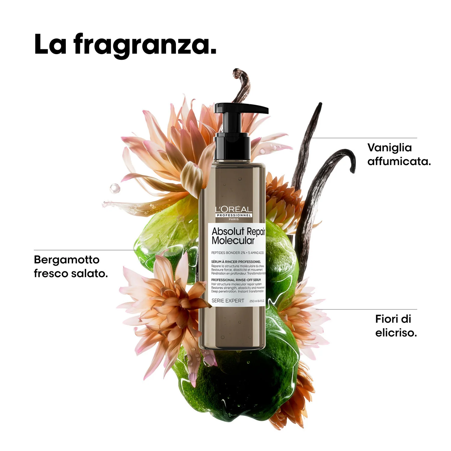 SERIE EXPERT New Absolut Repair Molecular Rinse-Off Serum - Balsamo Riparatore Capelli