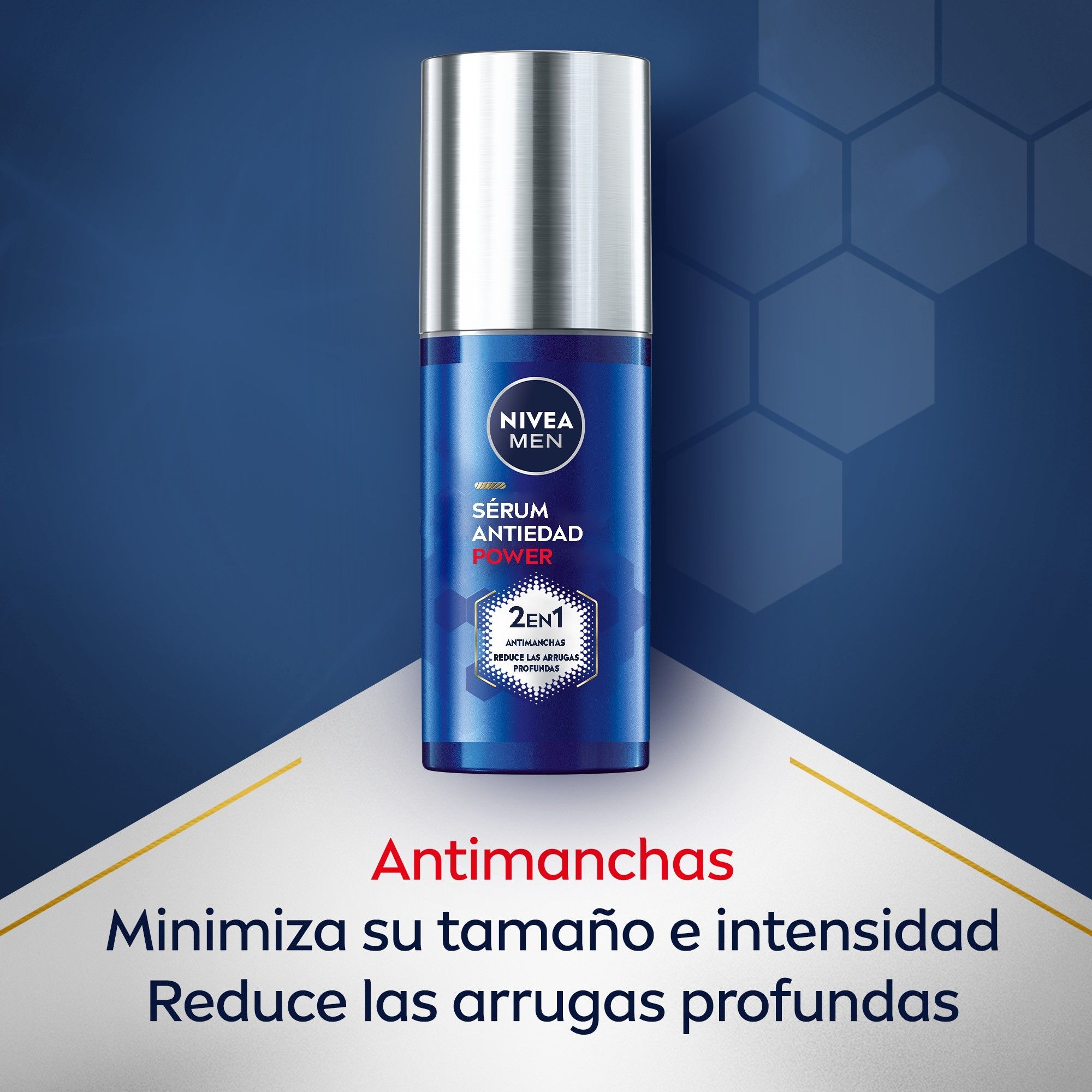 Nivea Men Power serums pret novecošanos un tumšo plankumu mazināšanai Vīriešu kosmētika