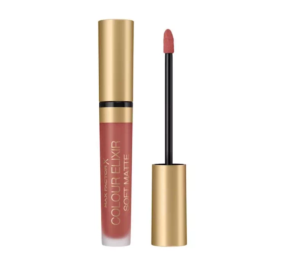 Max Factor Colour Elixir Soft Matte szminka do ust w płynie 010 Muted Russet 4 ml