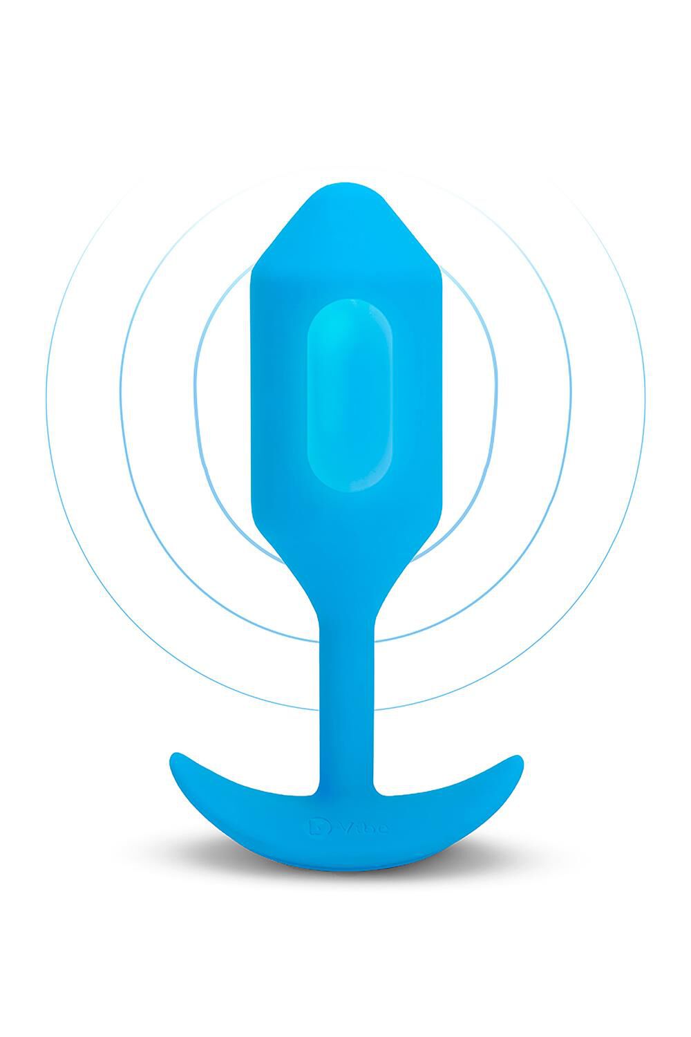 Βύσμα δόνησης B-Vibe Snug 3 μπλε