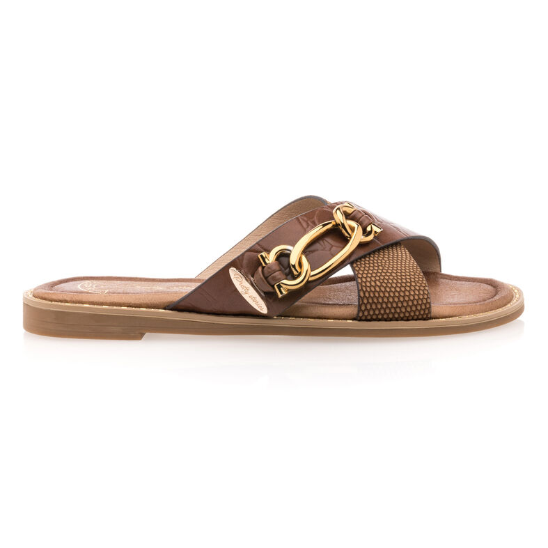Women's Brown Mules/Clogs