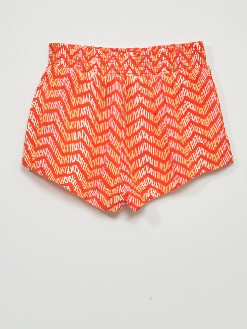 Zachte shorts - WIT