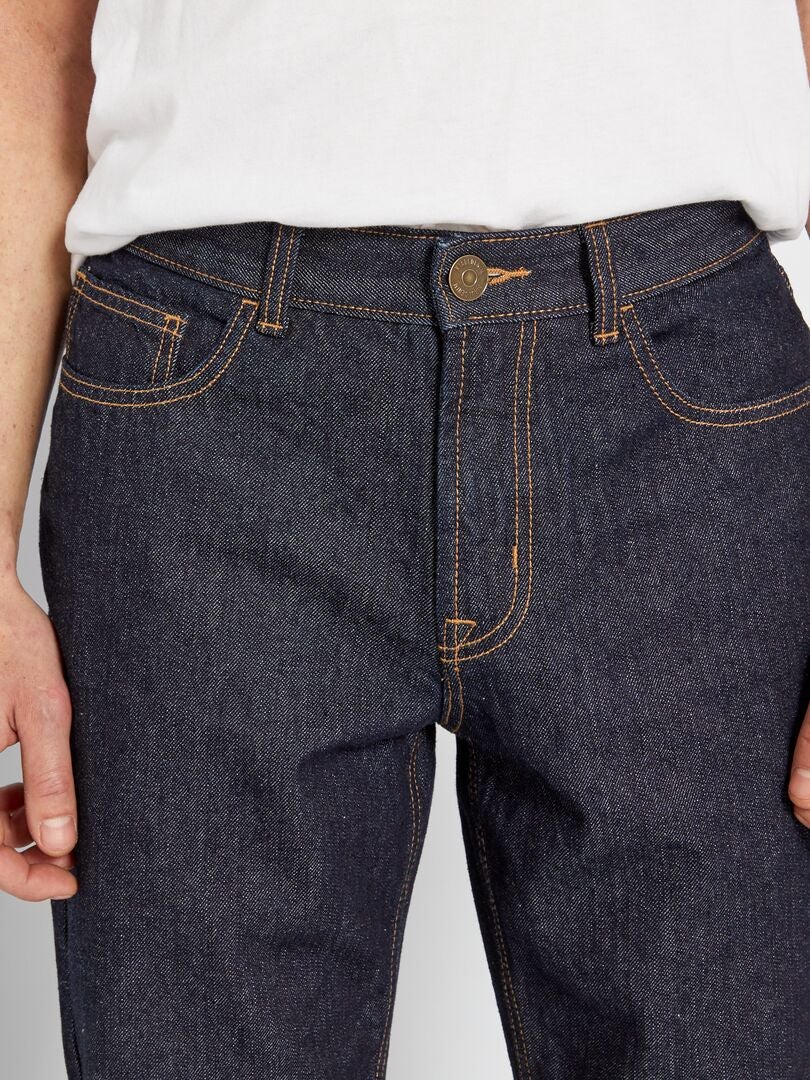 Calça jeans raw de corte regular - brut