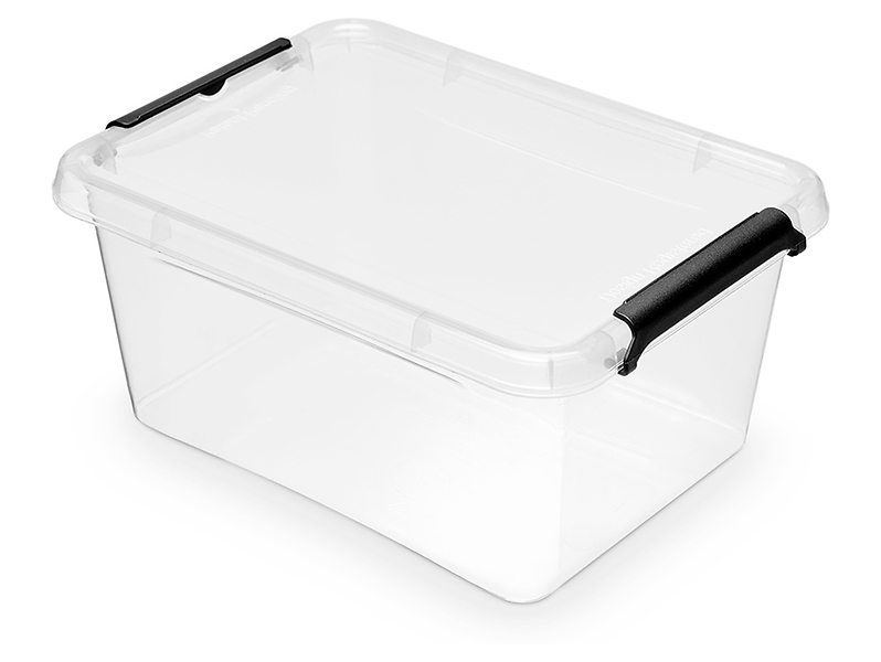 Pojemnik do przechowywania Simple Box 1,6 l  transparentny