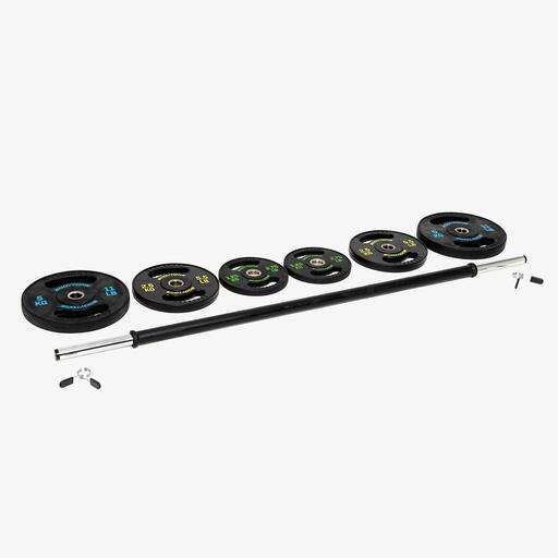  Set Pump Barra + Discos 17kg Bodytone