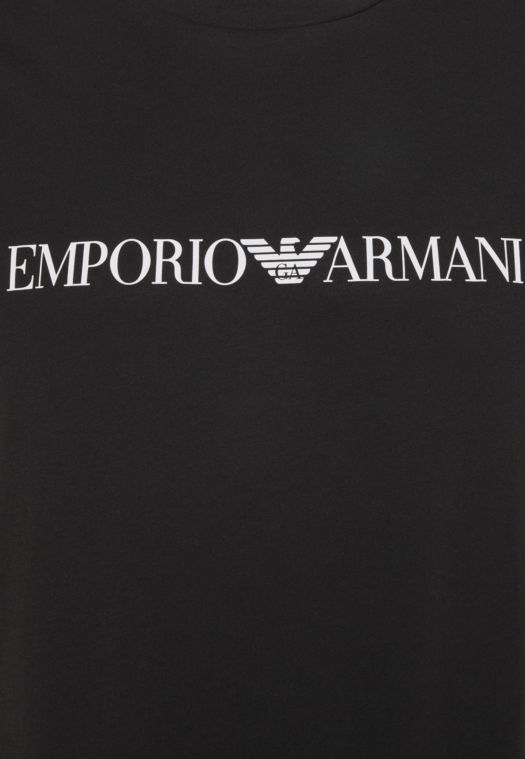 Emporio Armani T-shirt met print - nero